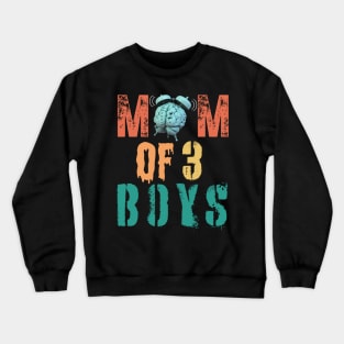 MOM OF BOYS. Funny Gift for Mom. Crewneck Sweatshirt